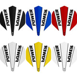 *McCoy Power Max Dart Flights - 150 Micron - No2 - Std - Transparent