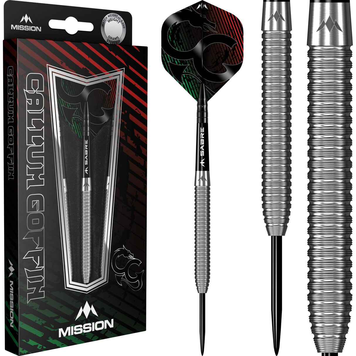 Mission Callum Goffin Darts - Steel Tip - 90% - Micro Grip