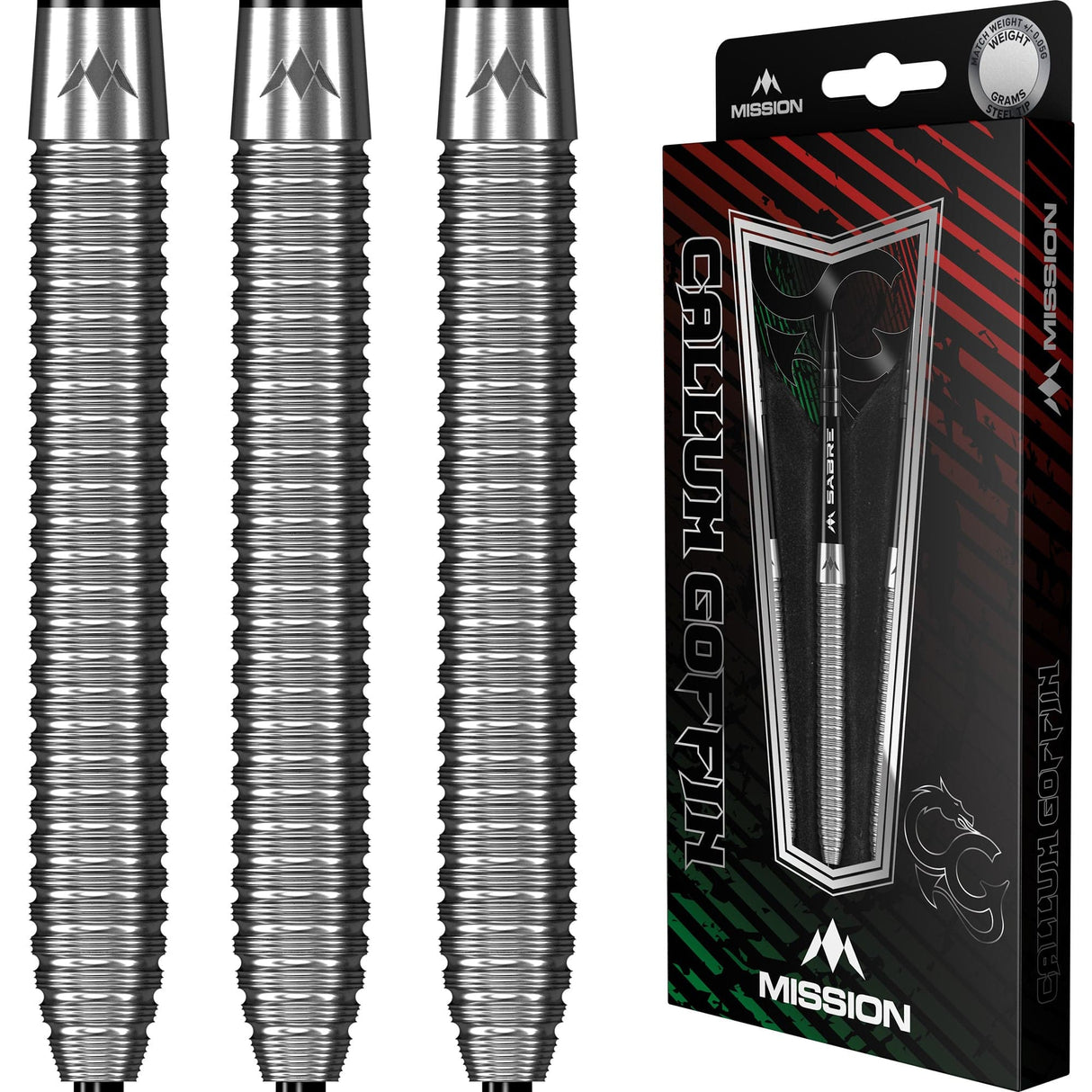 Mission Callum Goffin Darts - Steel Tip - 90% - Micro Grip