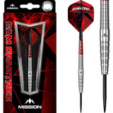 Mission Cam Crabtree Darts - Steel Tip - 95% - Natural 21g