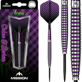 *Mission Chloe OBrien Darts - Steel Tip - 95% - Electro Purple