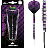 *Mission Chloe OBrien Darts - Steel Tip - 95% - Electro Purple 23g