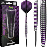 *Mission Chloe OBrien Darts - Steel Tip - 95% - Electro Purple