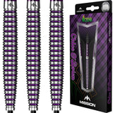 *Mission Chloe OBrien Darts - Steel Tip - 95% - Electro Purple