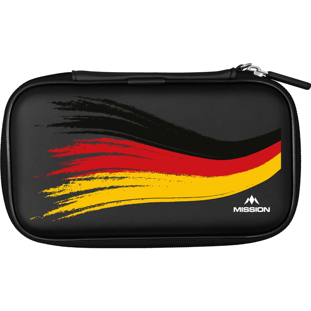 Von Mission Designed EVA Dart Case – Deutschland-Design – Flaggenfarben – Pinselstrich