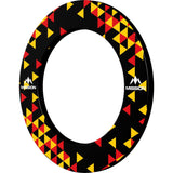 Mission Dartboard Surround - Deutschland Design - Black - Art Deco