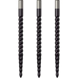 *Mission Lunar CS Dart Points - Spare Points - Rough Cut - Black 40mm
