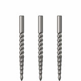 *Mission Lunar CS Dart Points - Spare Points - Rough Cut - Silver 32mm