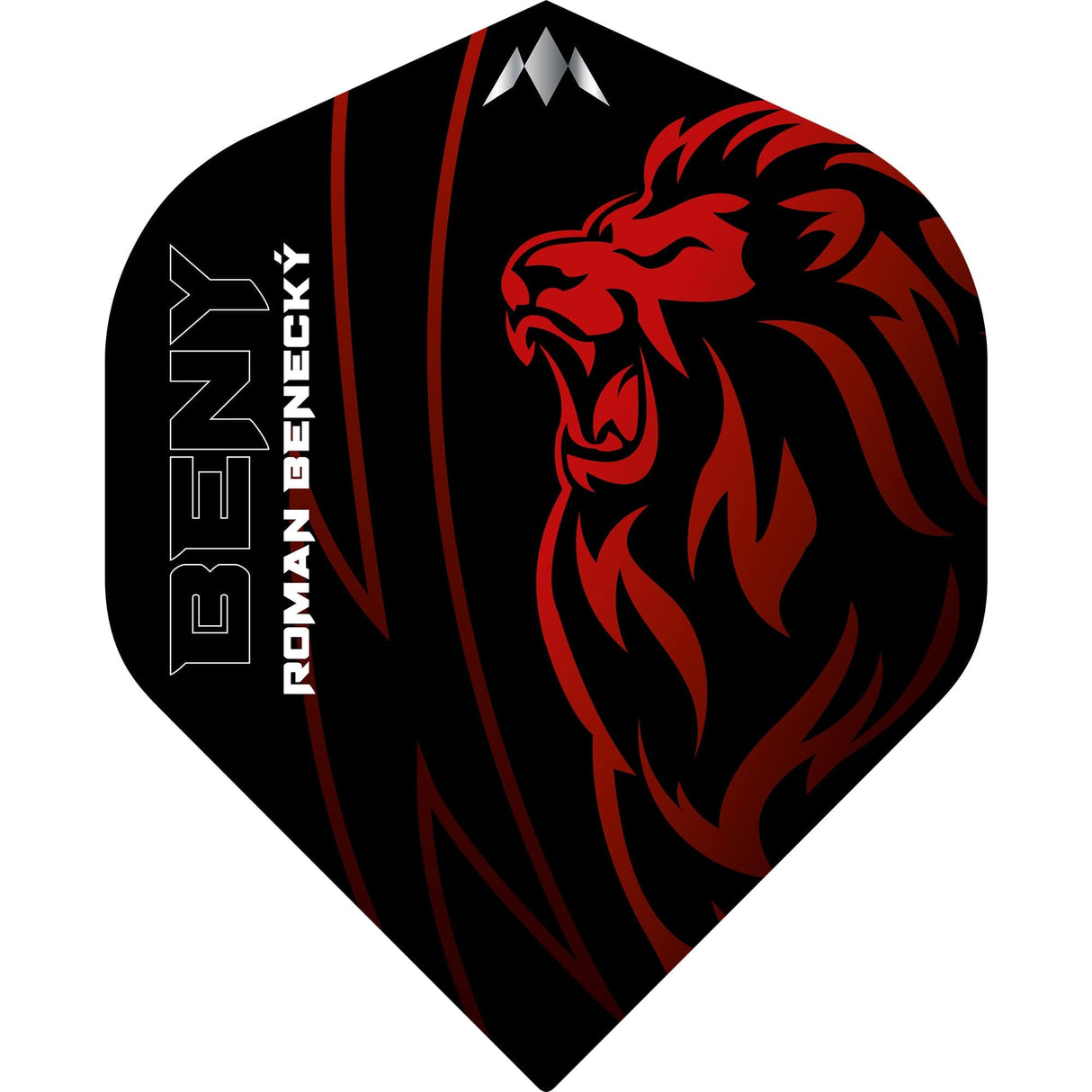 *Mission Solo Dart Flights - 100 Micron - No2 - Std - Roman Benecky