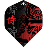 Mission Solo Dart Flights - Std - No2 - Samurai II - Red