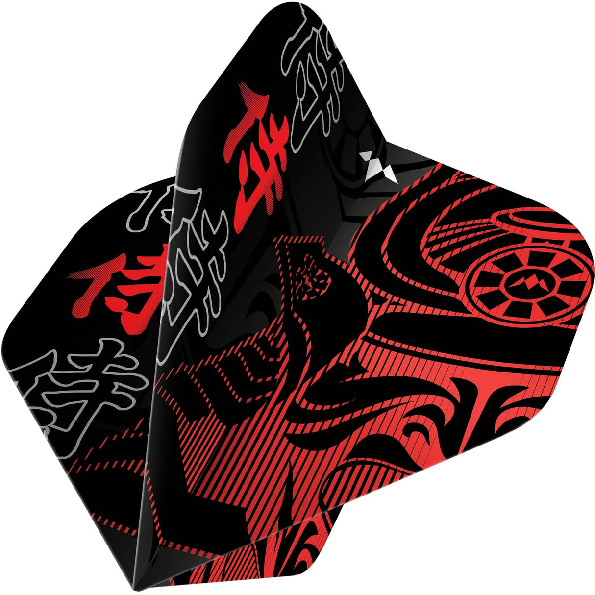 Mission Solo Dart Flights - Std - No2 - Samurai II - Red