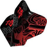 Mission Solo Dart Flights - Std - No2 - Samurai II - Red