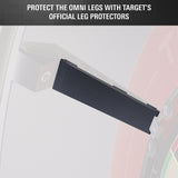 Target Omni Beinschützer - Schwarz & Rot