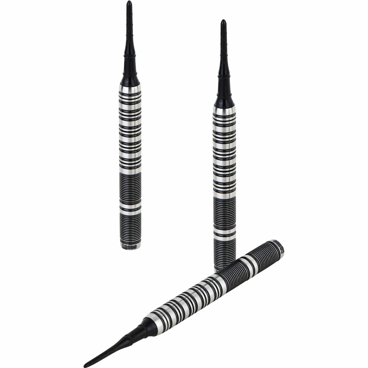 One80 Beau Greaves Darts - Soft Tip - HD - Black & Silver