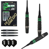 One80 Ben Robb V2 Darts - Soft Tip - Big Rig - Black