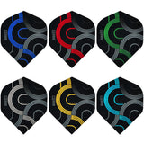 One80 Circult Dart Flights - 100 Micron - No2 - Std