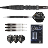 One80 Emorite 03 Darts - Soft Tip - 90% Tungsten - Black 20g