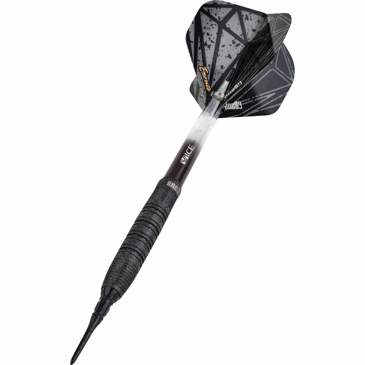 One80 Emorite 04 Darts - Soft Tip - 90% Tungsten - Black 20g