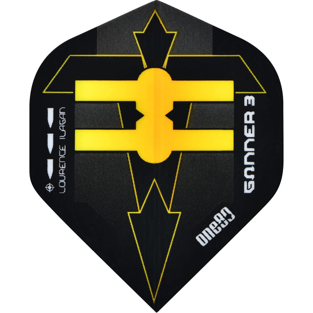 One80 Dart Flights - 100 Micron - No2 - Std - Lourence Ilagan - Gunner III