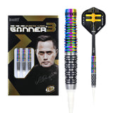 One80 Gunner III Darts - Soft Tip - Lourence Ilagan - Black & Chameleon 22g