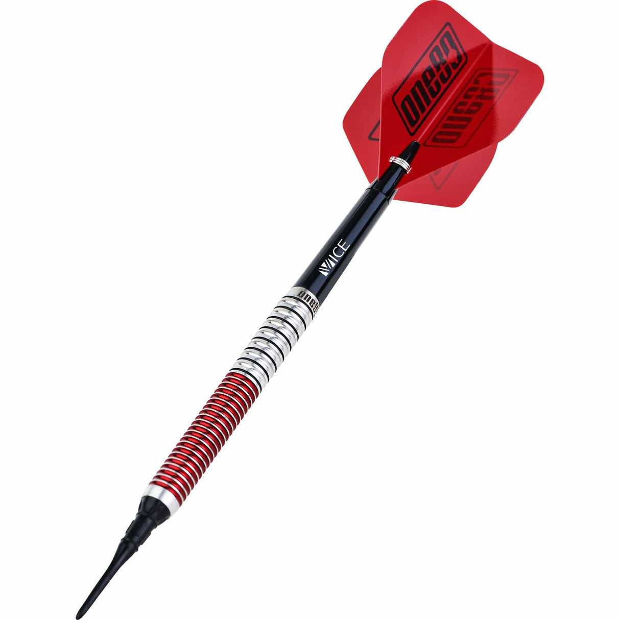 One80 Jaime NuÃ±ez Cortes Darts - Soft Tip - JNC - Signature Darts - Electric Red 19g