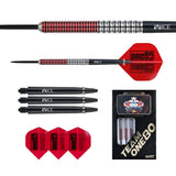 One80 Jaime NuÃ±ez Cortes Darts - Steel Tip - JNC - Signature Darts - Electric Red