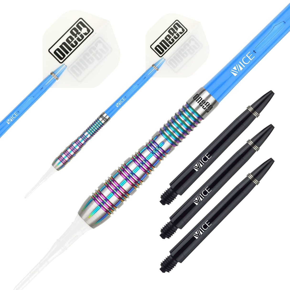 *One80 Nicole Regnaud Darts - Soft Tip - Renegade 18g