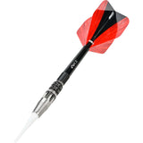 One80 Niko Springer Darts - Soft Tip - Signature - Black \ Silver - 18g 18g