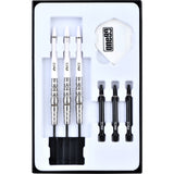 One80 Noriyuki Nakamura Darts - Steel Tip - V2 - Silver - 22g 22g