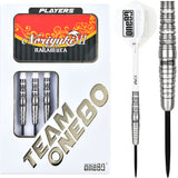 One80 Noriyuki Nakamura Darts - Steel Tip - V2 - Silver - 22g 22g