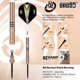 One80 R2 Interchange Darts - Steel Tip - Re-vamp