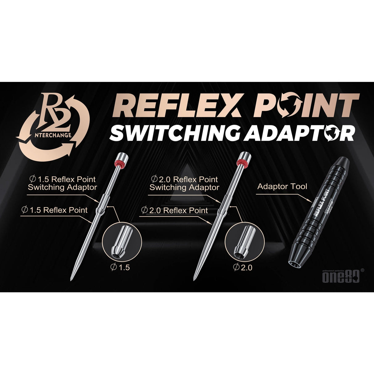 One80 R2 Switching Set - 1.5mm - 2.00mm - for R2 Dart Models