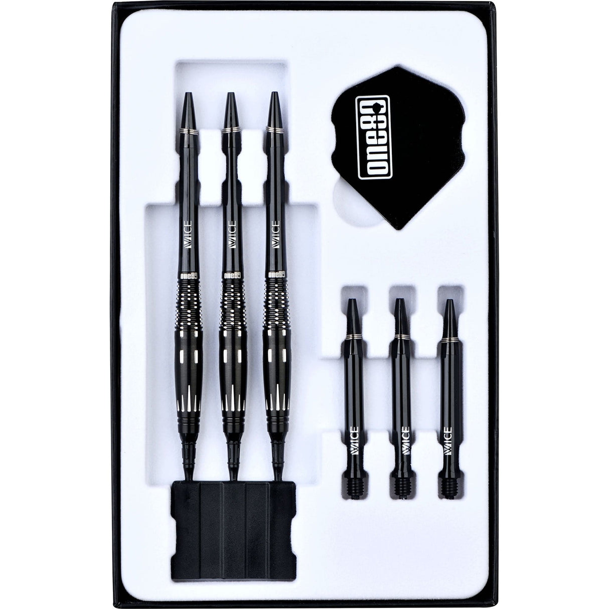 One80 Saori Miymoto Darts - Soft Tip - Rafale - Signature - Black - 19g 19g