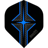 *One80 Dart Flights - 100 Micron - Star Flight - No2 - Std Blue