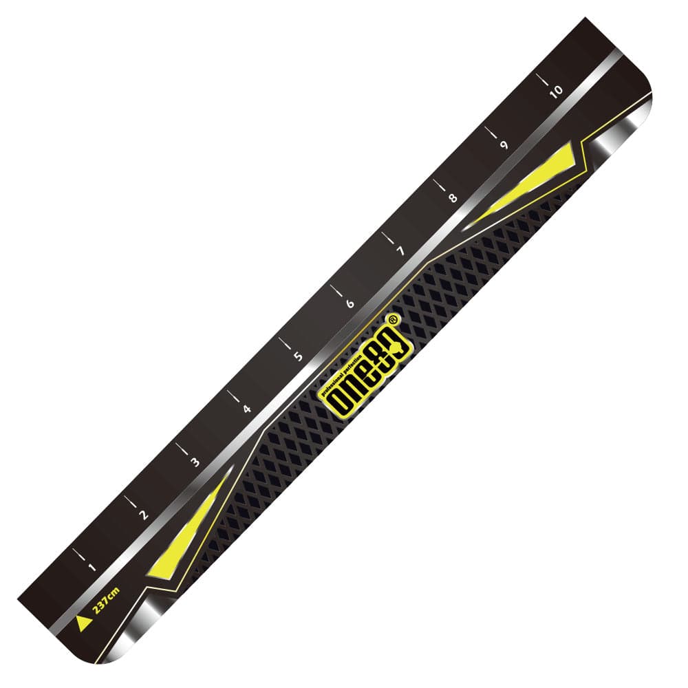 One80 Standard Throw Line - Toeline Oche Yellow