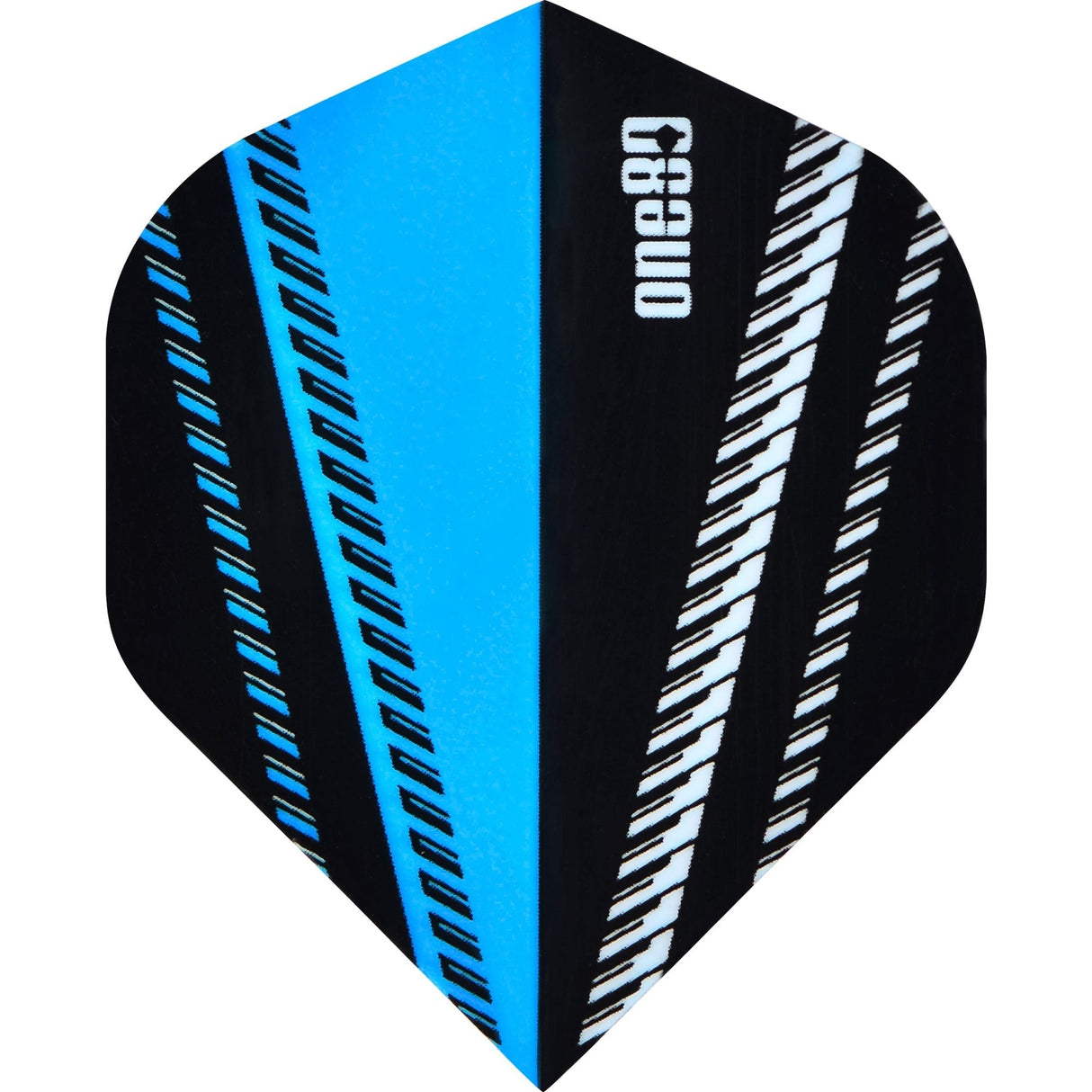 One80 V-Flow Dart Flights - 100 Micron - No2 - Std Light Blue