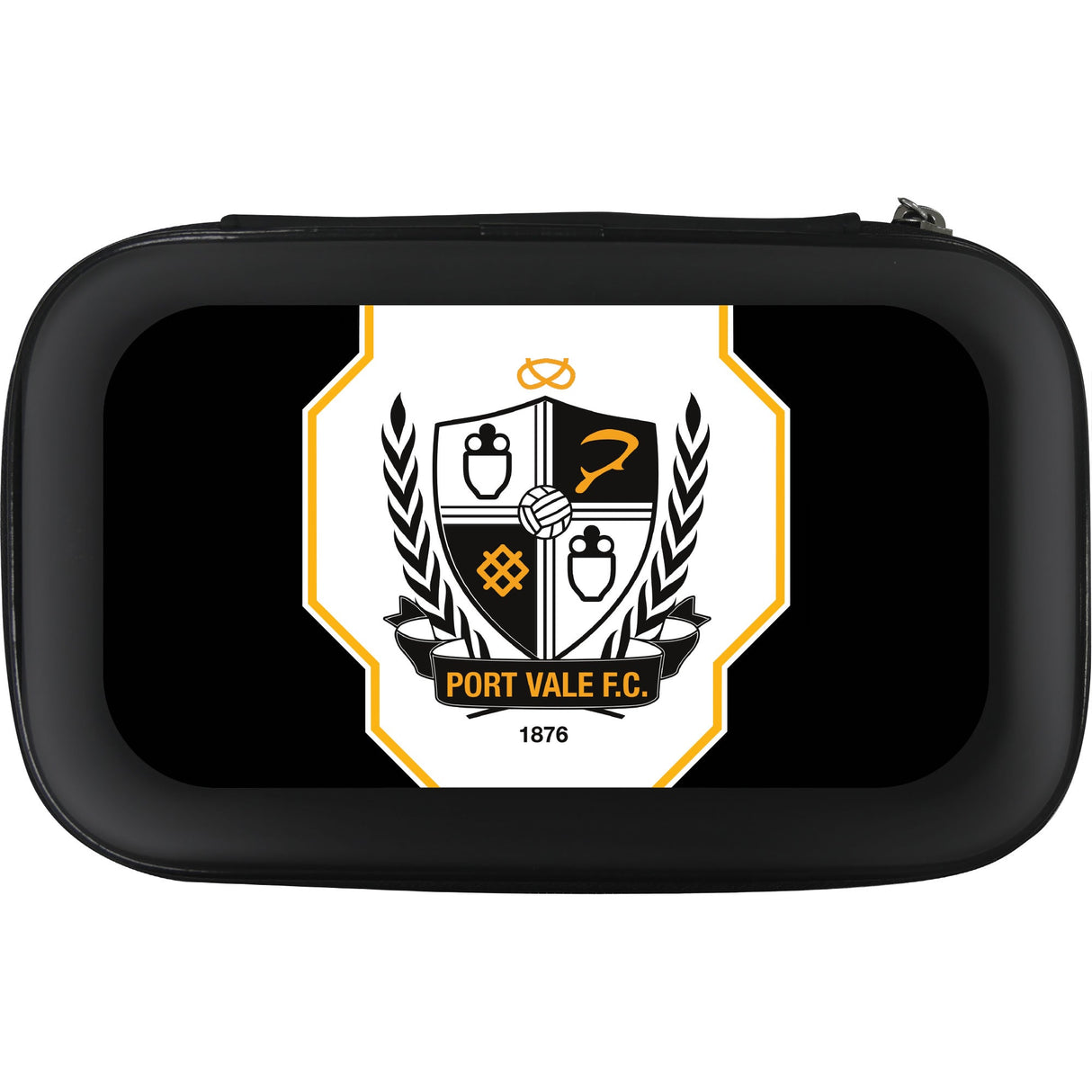 Port Vale FC – Offiziell lizenziert – The Valiants – Dart-Etui – W1 – Logo mit Rand