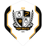 Port Vale FC – Offiziell lizenziert – The Valiants – Dart Flights – F1 – Logo mit Besatz