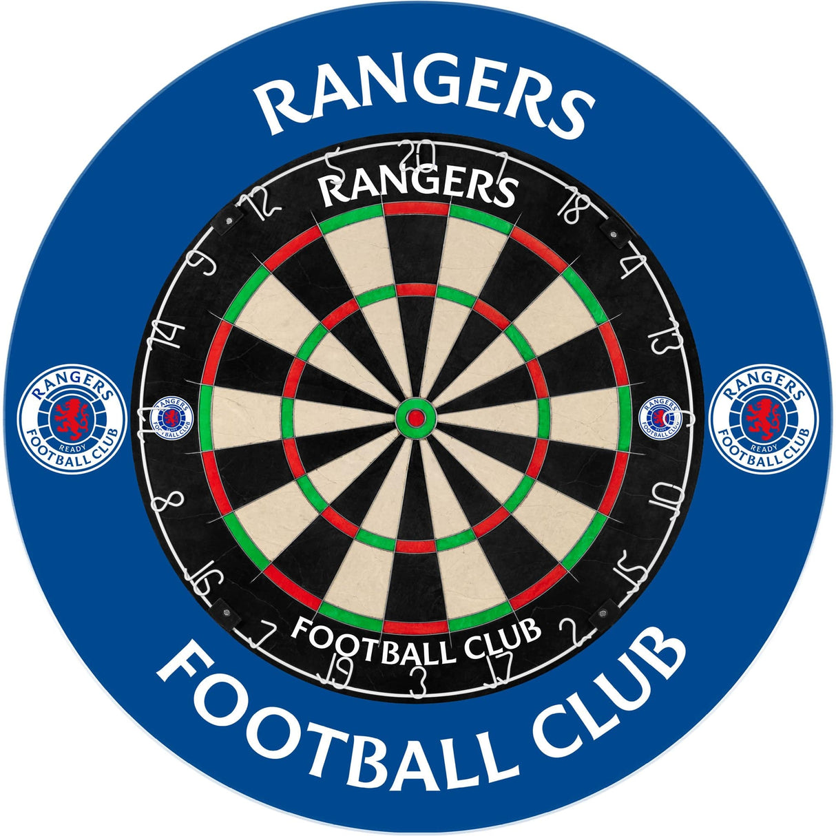 Rangers FC Dartboard Surround - Official Licensed - RFC - S2 - Crest