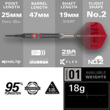 Target Nathan Aspinall Darts - Welche Spitze - 95% Tungsten - 95K