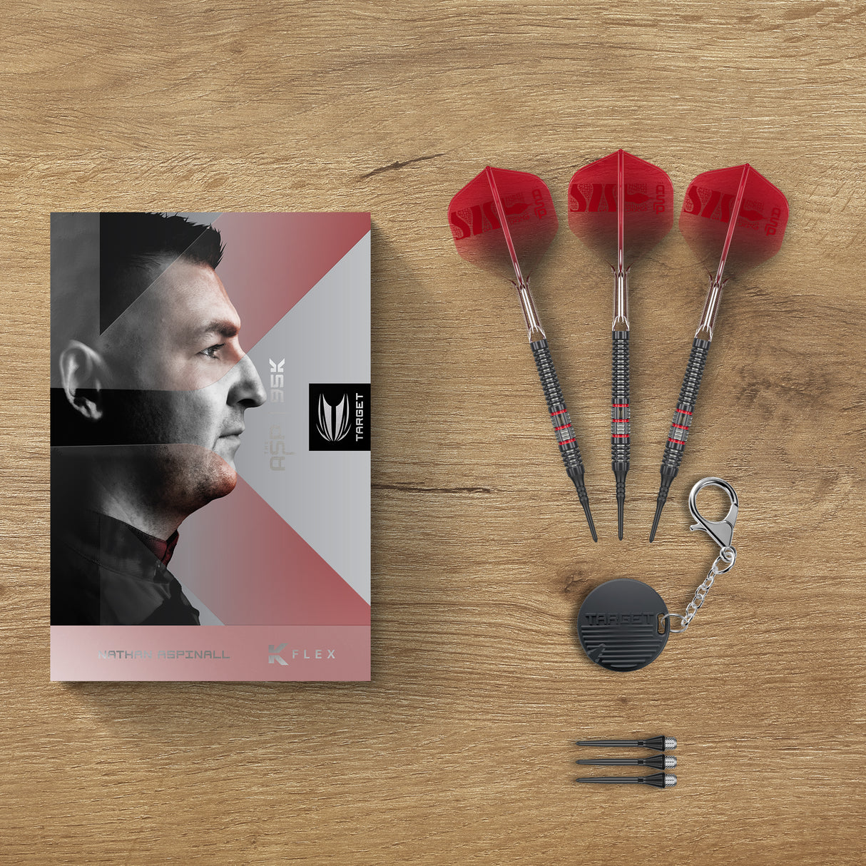 Target Nathan Aspinall Darts - Welche Spitze - 95% Tungsten - 95K