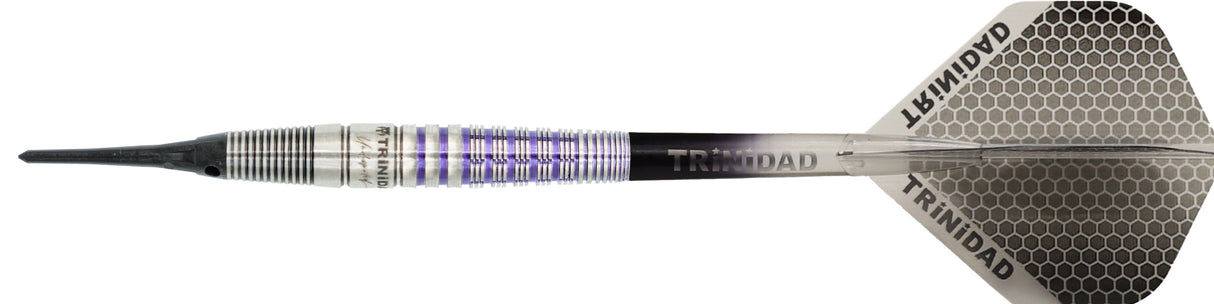 Trinidad Undisputed Darts - Stahlspitze - 95% Tungsten - Romero 3 - Lila - 18.5g