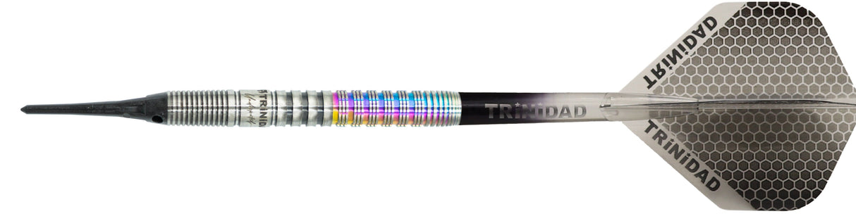 Trinidad Undisputed Darts - Stahlspitze - 95% Tungsten - Romero 3 - Regenbogen - 20g
