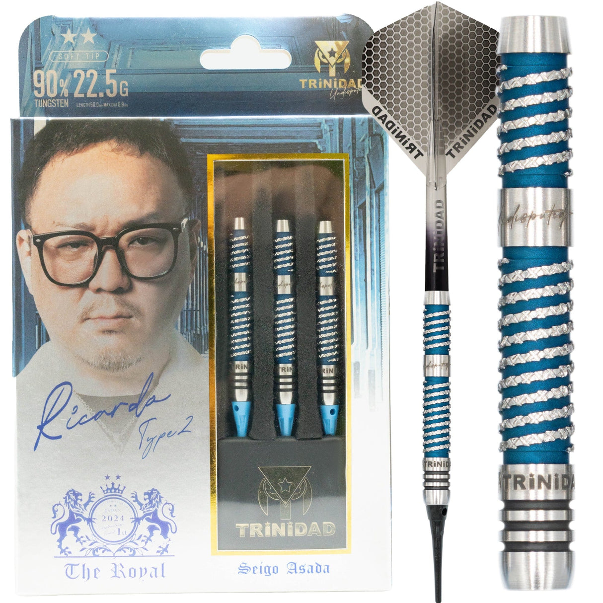Trinidad The Royal Darts - Welche Spitze - 90% Tungsten - Ricardo 2 - 22.5g