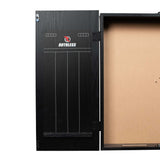 Ruthless Dartboard Cabinet – Quadratisches Design – Graffiti-Grau
