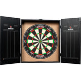 Ruthless Dartboard Cabinet - Quadratisches Design - RipTorn - Schwarz &amp; Blau