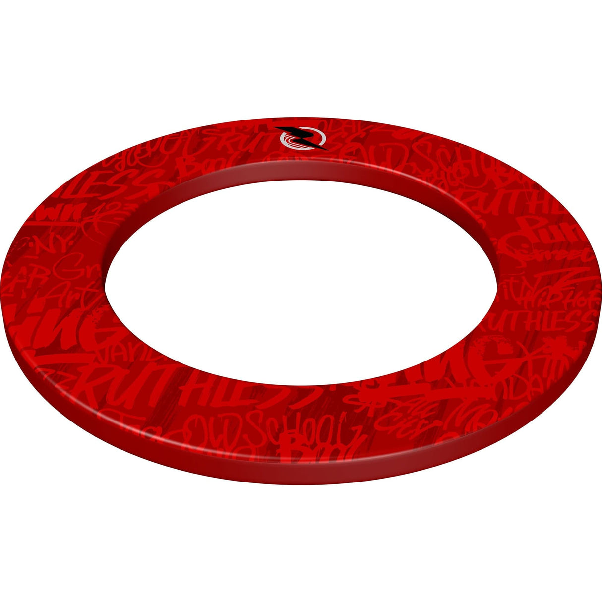Ruthless Dartboard Surround - Professional - Graffiti Red