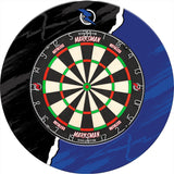 Ruthless Dartboard Surround - Professional - RipTorn - Black & Blue