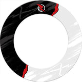 Ruthless Dartboard Surround - Professional - RipTorn - Schwarz &amp; Grau