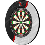 Ruthless Dartboard Surround - Professional - RipTorn - Schwarz &amp; Grau